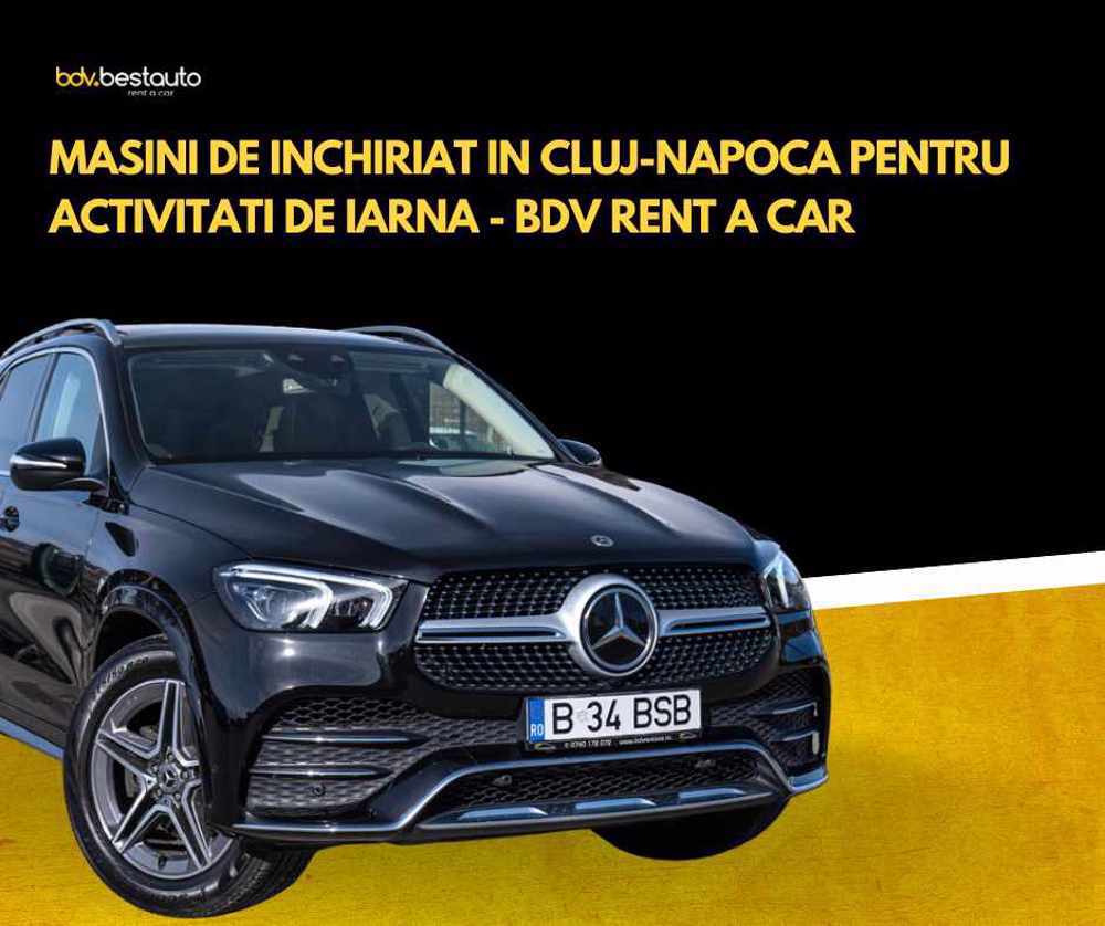 Masini de inchiriat in Cluj-Napoca pentru activitati de iarna - BDV Rent a Car