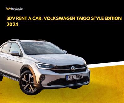 BDV Rent a Car: Volkswagen Taigo Style Edition 2024